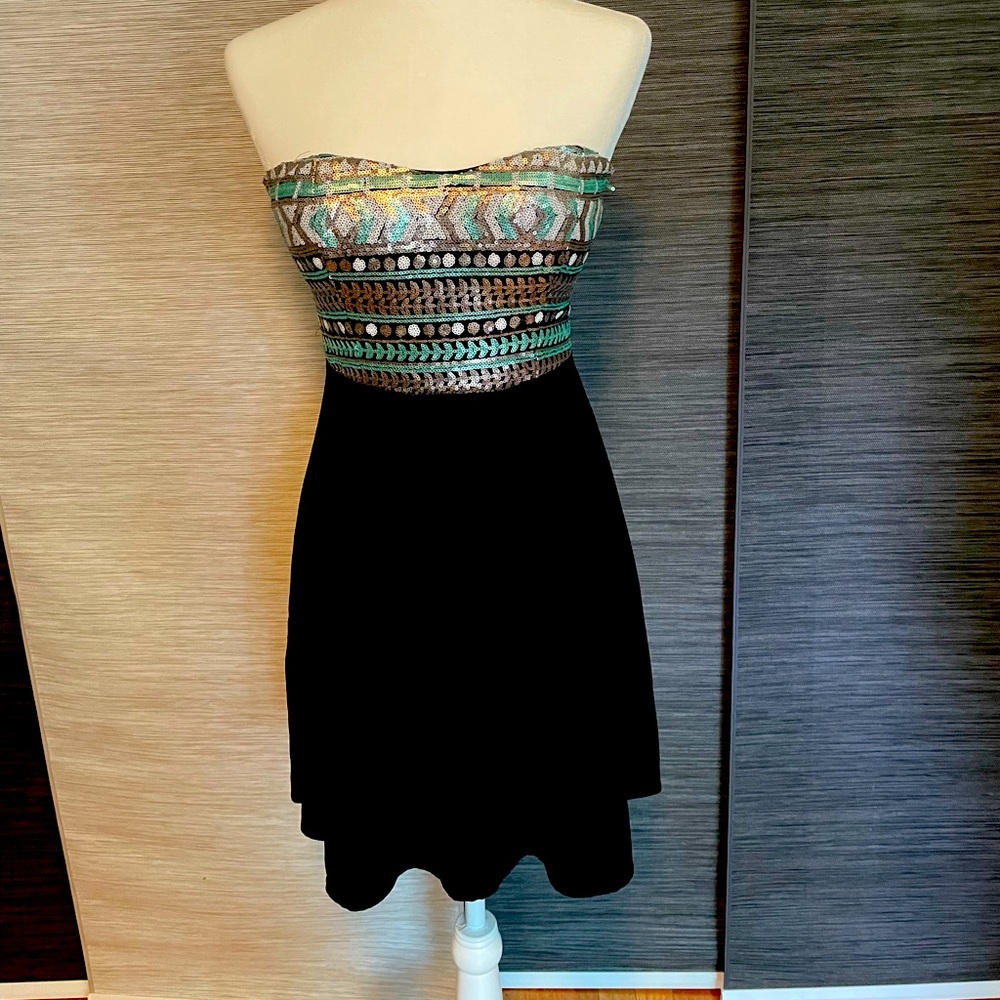 Sequin Mini Dress